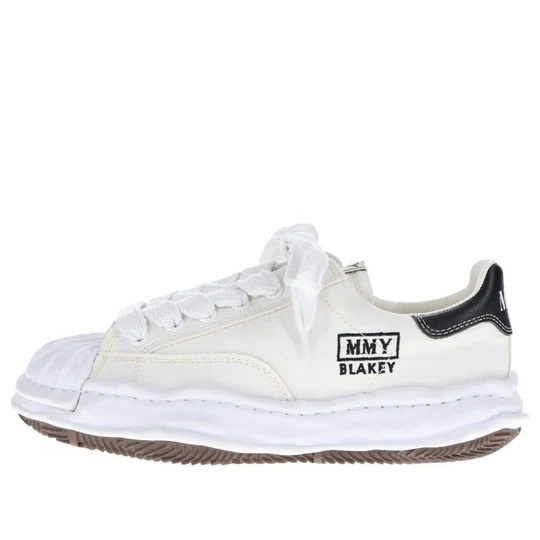 Maison MIHARA YASUHIRO BLAKEY OG Sole Canvas Low-top Sneaker 'White' A08FW735-WHT