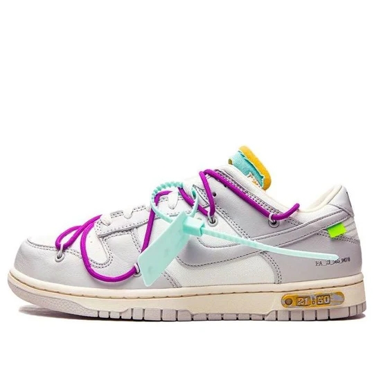Off-White x Dunk Low 'Lot 21 of 50' DM1602-100